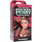 Doc Johnson Belladonna's - Ultraskyn - Pocket Pussy - Masturbator