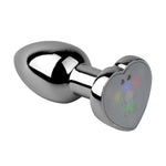 Vibrating Butt Plug, Light Up Butt Plug With App Remote Control Heart Shape Base Anal Sex Toys For Men, Women, Couple Lovers, S