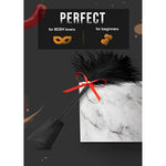 Flogger For Sex Play Feather Tickler Leather Paddle For Adults Bedroom Bdsm Crop Spanking Toys For Couples Sm Bondage
