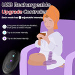 3 In 1 Anal Vibrator Dildo For Men & Women - Prostate Perineum Massager & G-Spot Clitoral Stimulator,Sit & Ride Sex Toys With 9 Vibration Modes & 5 Speeds,Rechargeable Remote Control & Ipx7 Waterproof