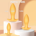 2.36" Super Large Butt Plug Anal Toy: Big Anal Plug Mango Shape Anal Dildo With Curved Base, Big Butt Toy Anal Trainer, Wearable Fantasy Dildo Anus Dilator Prostate Massage For Advanced Players (L