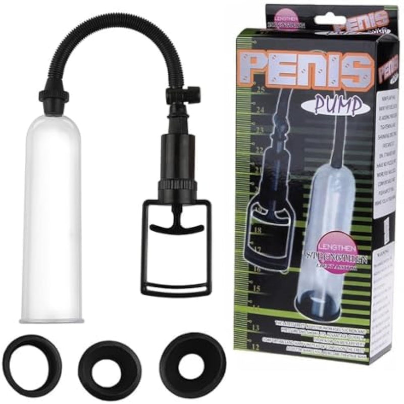 Vacuum Pump Manual Enlarger For Male Erection & Enhancement- Relax Trainer Toys Pumps & Enlargers Trainer For Men Manual Stimulation