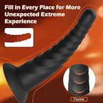Anal Butt Plug Training Sets,Black Silicone Adult Sex Toys With Strong Suction Cup,Three Sizes Of Prostate Massager For Men And Women