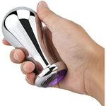 Big Anal Plug Bulb Shape Jewelry Butt Plug Trainer Set Anal Massager Sex Toy For Men Women (M)