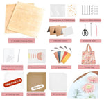 11 x 11 Inch Large Flower Press Kit with Storage Bag for Pressed Flower Crafts
