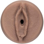 Doc Johnson Main Squeeze - Girls of Social Media - Brittanya187 - Squeeze Plate for Precise Pressure - Twist End Cap to Control Suction - Discreet Premium Stroker - Male Masturbator, Vagina, Caramel