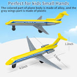 Airplane Toy, 15 Pack Diecast Toy Airplanes Stocking Stuffers For Boys Age 3 4-7 8-12, Alloy Model/Glider Planes/Airlines Plane Toys For Kids Birthday Airforce Party Favors