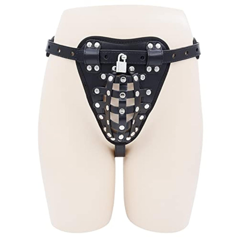 Chastity Belt Leather Chastity Pants Male Adjustable Penis Underwear With Key And Lock Sissy Penis Bondage Restraints Belts Adults Sex Toys