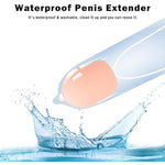 Reusable Penis Enlarger Beads Cock Extender Condom Balls Penis Sleeve Accessory Male Sex Toys For Female G-Spot Stimulation Enhance Sexual Experience