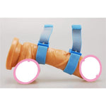 Electric Shock Anal Plug Metal Bead Butt Plug Electric Shock Set With Adjustable Restraining Penis Rings