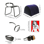 Sex Chair - Upgraded With Handle Inflatable Pillow And Bundle Set With Pump