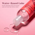 Water-Based Strawberry Flavored Lube for Men, Women & Couples