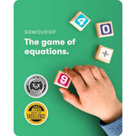 SimplyFun Sumology Math Game - One of The Most Fun Math Games for Kids Ages 8-12 - Practice Addition, Subtraction, Multiplication and Division - 2 or More Players or Play in Teams!