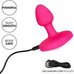 Cheeky Gems Small Rechargeable Vibrating Probe Anal Vibrator For Adult Sex Toy - Pink