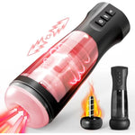 Automatic Male Masturbator Mens Sex Toy - Mastusbator Pocket Pussies With 7 Thrusting & 7 Vibrating, Heated Men Vibrator Stroker Adult Toys For Men, Masterbator Penis Pump Male Sex Toys
