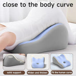 Couples Butt Cushion For Pregnant Women Furniture Pillow Pillowcase Suitable For Home Use, Ideal For Sitting And Lying, Foam Pillow Modern And Simple Style - Blue V1