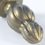 5.71 In. Length | 2.57 In. Diameter Large Butt Plug - Ultimate Black-Gold Drill: Huge Xxl Anal Plug, Big Butt Plug, Anal Toy, Anal Toy, Sex Toy Made With Skin-Like Silicone.