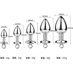 Butt Plug For Women Anal Plug Sex Toys For Beginners And Advanced Metal Outdoor Wearing Butt Plugs Training Set Users Adult Sex Toys & Games