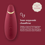 Premium 2 Clitoris Vibrator For Women | Clit Sucker Adult Toys | Vibrating Adult Sex Toy | Clit Stimulator For Woman With 14 Suction Speeds | Waterproof Clitoral Stimulation Massager | Red