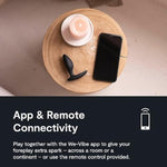 Ditto+ Vibrating Butt Plug | App & Remote Control Vibe For Men, Women & Couples | Vibrator With 10 Modes | Silicone Butt Plug | Waterproof Anal Toy | Rechargeable Adult Sex Toys | Satin Black