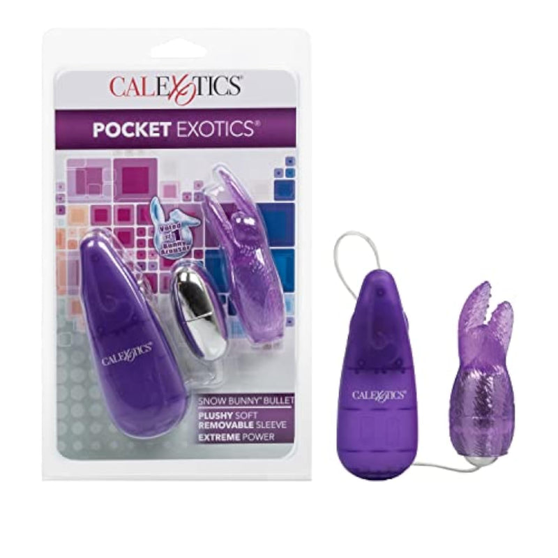 Purple Rabbit Teaser Vibrator for Couples - Adult Sex Toy with Egg Massager
