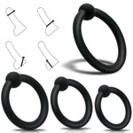 Penis Ring Silicone Cock Ring With 7 Different Sizes Adjustable Cockring For Men Erection Long Lasting Stronger Cock Sexual Stimulation Penis Toy Adult Sex Toys For Couples Men Gay