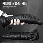 Black Dildo For Intermediate Fantasy Silicone Dildo? With Strong Suction Cup G-Spot Stimulation? Monster Peins For Men Gay? Dildos Anal Plug Sex Toy For Women And Couple 10.23''
