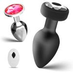 Anal Plug Adult Sex Toy With 2Pcs Butt Plug,Remote Control Vibrator With 10 Vibrating Modes, Male Sex Toys For Men Women And Couples Waterproof Prostate Massager