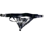 Strap On Dildo Harness Adult Sex Toys For Women Men,With Three Metal Rings, Wearable Adjustable Bondage Gear For Lesbian Gay Couple Vaginal Anal Play