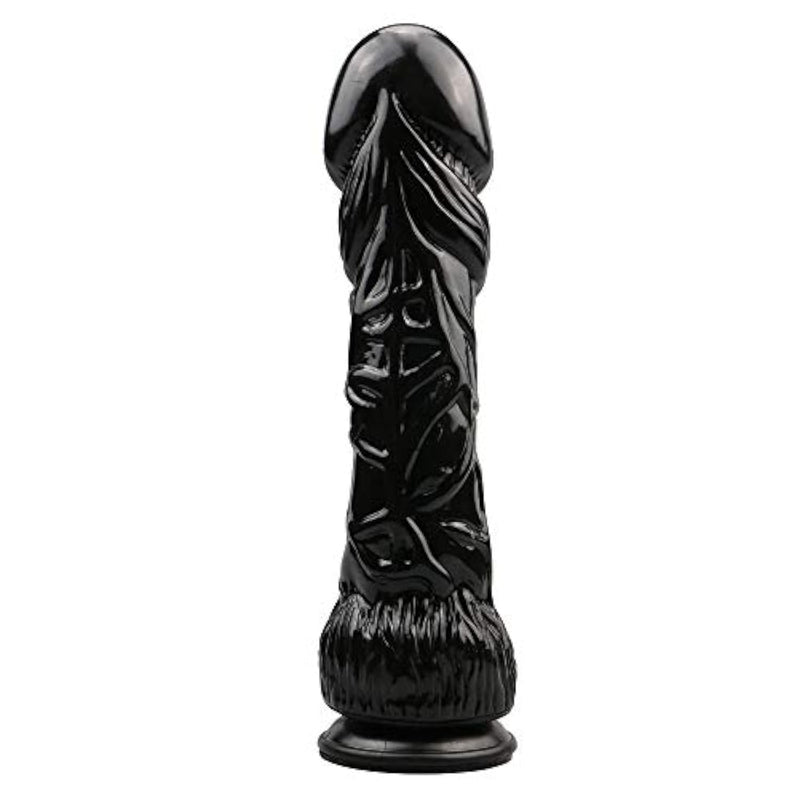 9.25 Inch Realistic Dildo Big Thick Head For Size Queens, Realistic Skin Texture, Flexible Silicone Adult Sex Toy With Powerful Suction Cup Anal Dildos For Women, Couples, Men