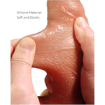 Realistic Penis Girth Sleeve, Opening Cock Sleeve Extender Male Girth Enhancer Sleeve Delay Ejaculation Sheath Adult Sex Toy For Men Couples