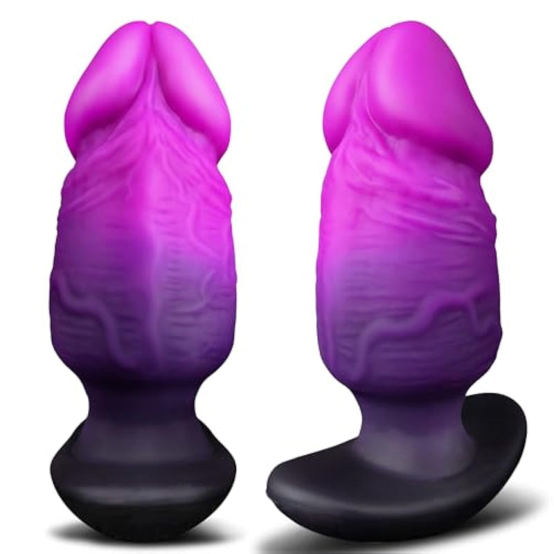 5.8" Large Butt Plug Anal Plug, Huge Buttplug Big Anal Dildo Wearable Anal Stretcher, Soft Silicone Butt Plug Giant Prostate Dildo With T Base, Anal Sex Toys For Women Men Couples