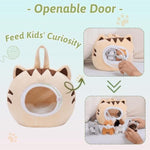 Cat Stuffed Animal House – Plush Kitten Toy Set With 5 Soft Cats – Interactive & Travel-Friendly Kitties Carrier Playset For Toddlers & Kids – Huggable, Portable Birthday Gift For Baby Girls