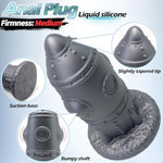 6.1" Silicone Anal Dildo With Strong Suction Cup, Butt Plug For Prostate Massage And Clitoral Stimulation, Adult Sex Toys For Men, Women, Couples (S)