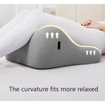 Wedge-Shaped Pillows For Couples, Intimate Partner In Bed To Adjust Posture To Help You Conceive, Multi-Functional Concealed Detachable Washable Sleeve For Sex Furniture, Sex Pillows (Dark Gray)