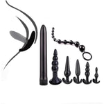 7Pcs Silicone Anal Plug Sets Silicone Butt Plug Adult Sex Toys Anal Dildo Training Kit G-Spot Prostate Massager Anal Plugs Stimulation Toy For Beginner Adult Women And Men Couple Sm Game Bedroom
