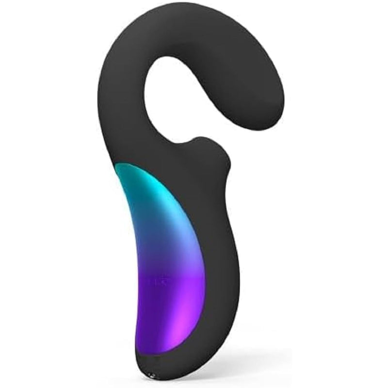 Enigma Wave Triple Stimulation Wireless Vibrator For Women, Clit Sucking Vibrator And G-Spot Vibrator With Wavemotion Technology And 8 Vibrating Patterns, Sex Toy With Triple Motor, Black