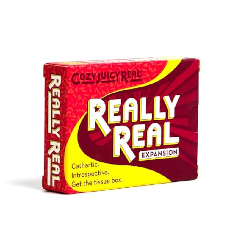 Game Really Real Edition - 54 Deeper Conversation Cards For Adult Friends & Couples, Dare To Ask Questions Tell Tales & Go Deep, Get The Card Deck For Dating, Games Night & Couple Date