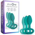 3-Piece Plug Training Set, Tapered Designs With Bottom Ring For Easy Insertion, Beginner Friendly, Waterproof & Body-Safe Silicone