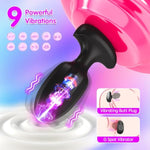 Anal Plug Vibrators Sex Toys - App Remote Control Prostate Massager With 9 Intense Vibration Modes, Female Wearable G Spot Vibrator Male Vibrating Butt Plug Adult Sex Toys And Games For Men Women