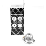Chastity Cage And Vibrating Anal Plug With Remote And 12 Vibration Modes