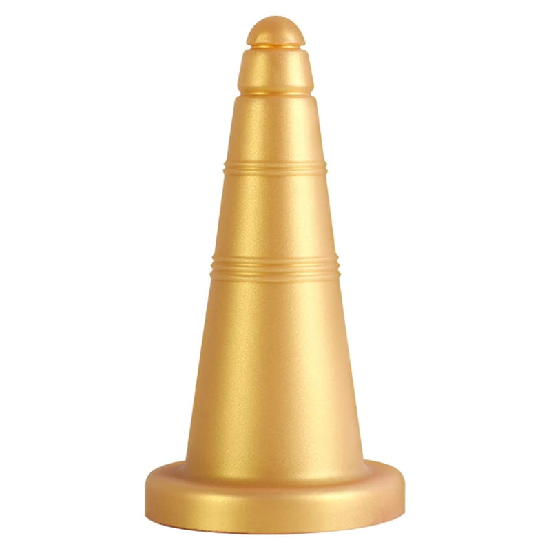 Super Soft Liquid Silicone Anal Plug Ice Cream Cones Exterior Design Adult Toy Vaginal Massage Prostate Stimulation Double Use Butt Plug For Man Woman Couple Masturbation Dildo Sex Toy (Xl)