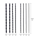 Urethral Sounds Silicone Penis Plug Urethral Dilator Set For Advanced Player Multi Beads 8 Pcs