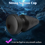 Anal Butt Plug Trainer,Thick Anal Butt Plugs Fat Anal Dildo Large Anal Toys Waterproof Butt Plugs,Huge Anal Plug Anus Dilator Textured Anal Sex Toys For Adult Women Men Advanced Anal Play(Fat)