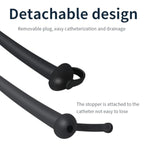 Bdsm 3Pc Urethral Plug Set Silicone Catheter Hollow Penis Stimulation Urethra Training Masturbation Sound Male Sex Toy