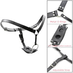 Lesbian Strapon Penis Panties Strap On Harness Pu Leather Thong Extreme Sm Erotic Sex Toys Bondage Restraints Adjustable Belt Women'S Chastity Belt For Butt Plug And Dildo (Dildo Not Included