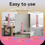 Oversized Horse Dildo Silicone Realistic Dildo Knotty Docking Plug Bendable Anal Sex Toys