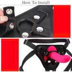 Adjustable Sex Strap On Harness, Adult Strap On Dildo Accessories For Women For Lesbian Harness Panties Sex Bondage Penis Sex Belt
