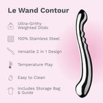 Contour Stainless Steel G-Spot Massager - Adult Sex Toys, Sexual