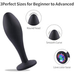 Anal Plug Adult Sex Toy,3Pcs Jeweled Anal Toys Anal Training Kit Adult Sex Toys Games Butt Plug,Personal Anal Plug Sex Toy For Adult Women,Men And Couples (Multicolour)